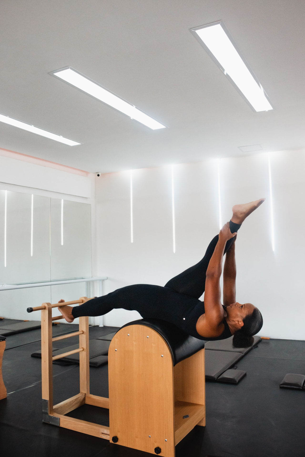 Aula de Pilates Clássico no Studio Oly